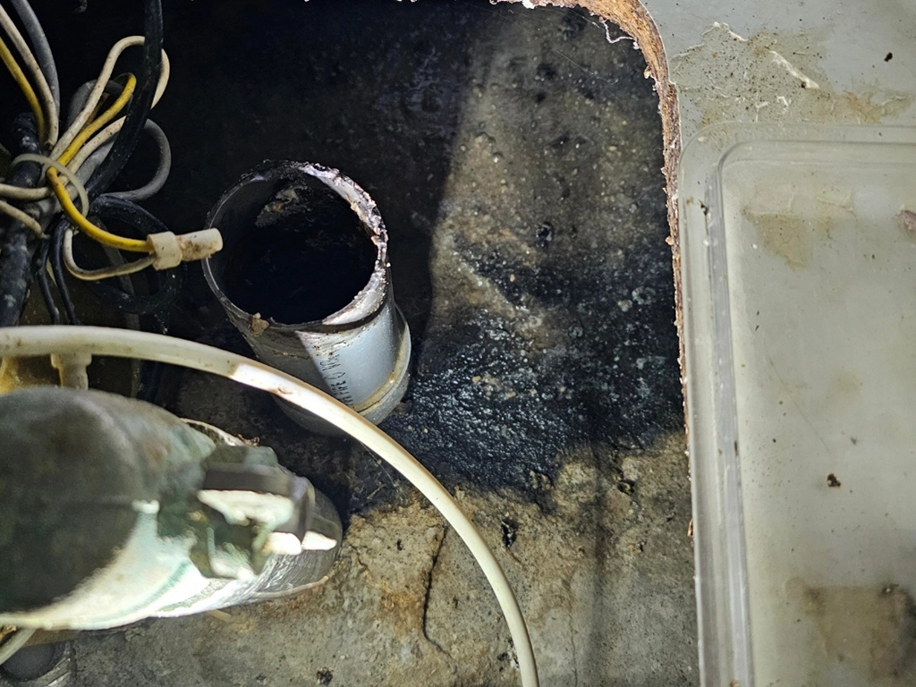 주름호스 기름슬러지 + 배관 내벽