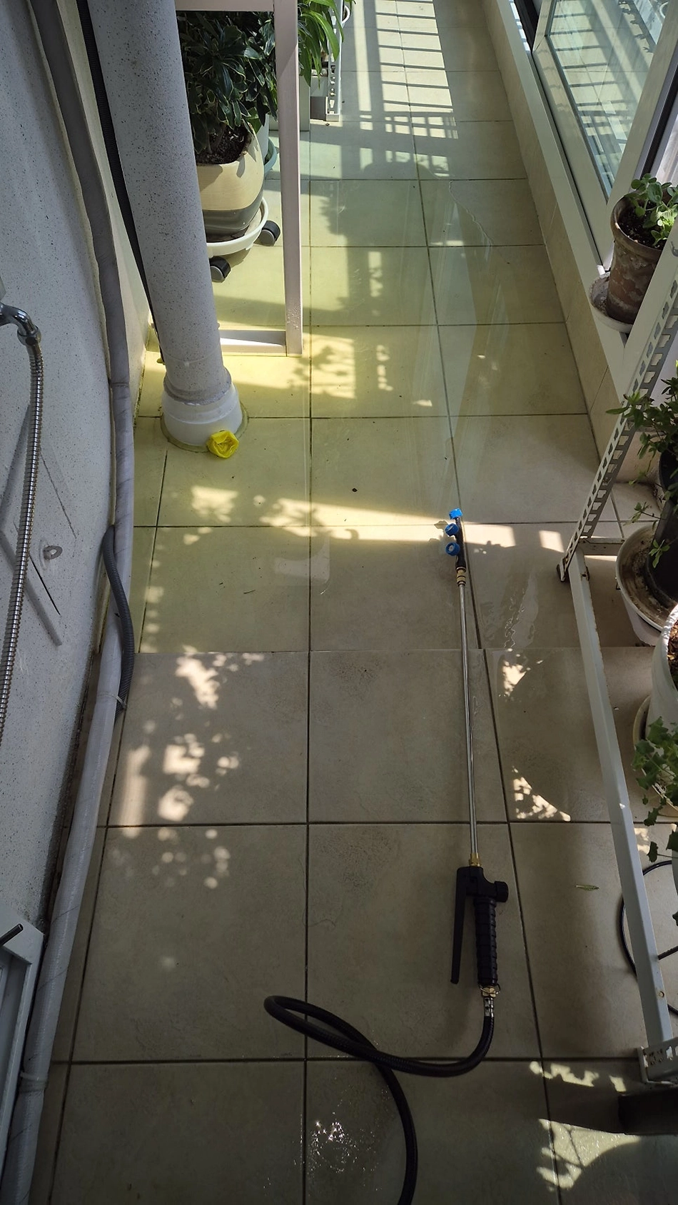 베란다/화장실 담수테스트