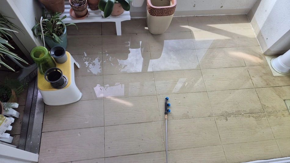 베란다/화장실 담수테스트