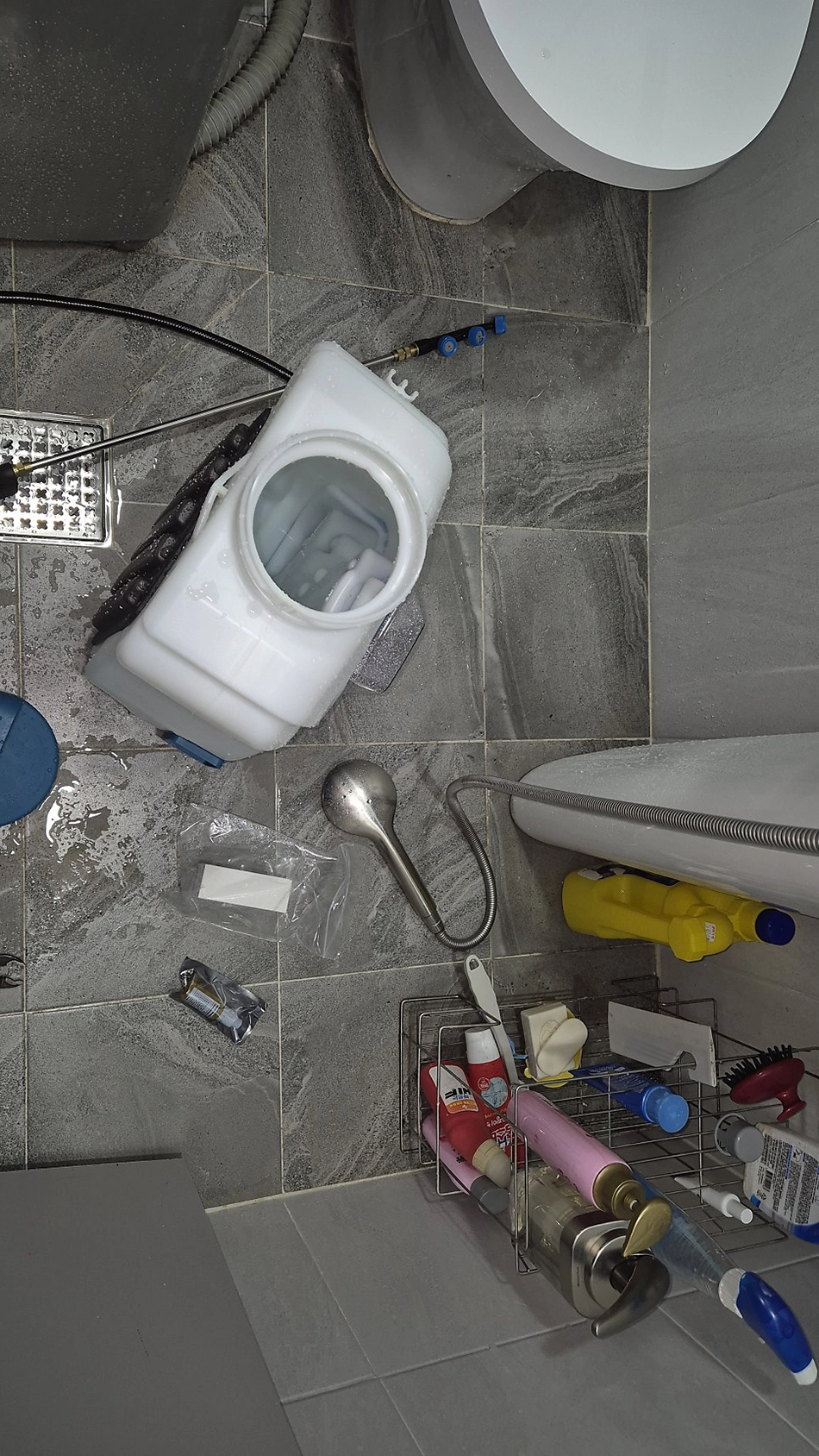 베란다/화장실 담수테스트