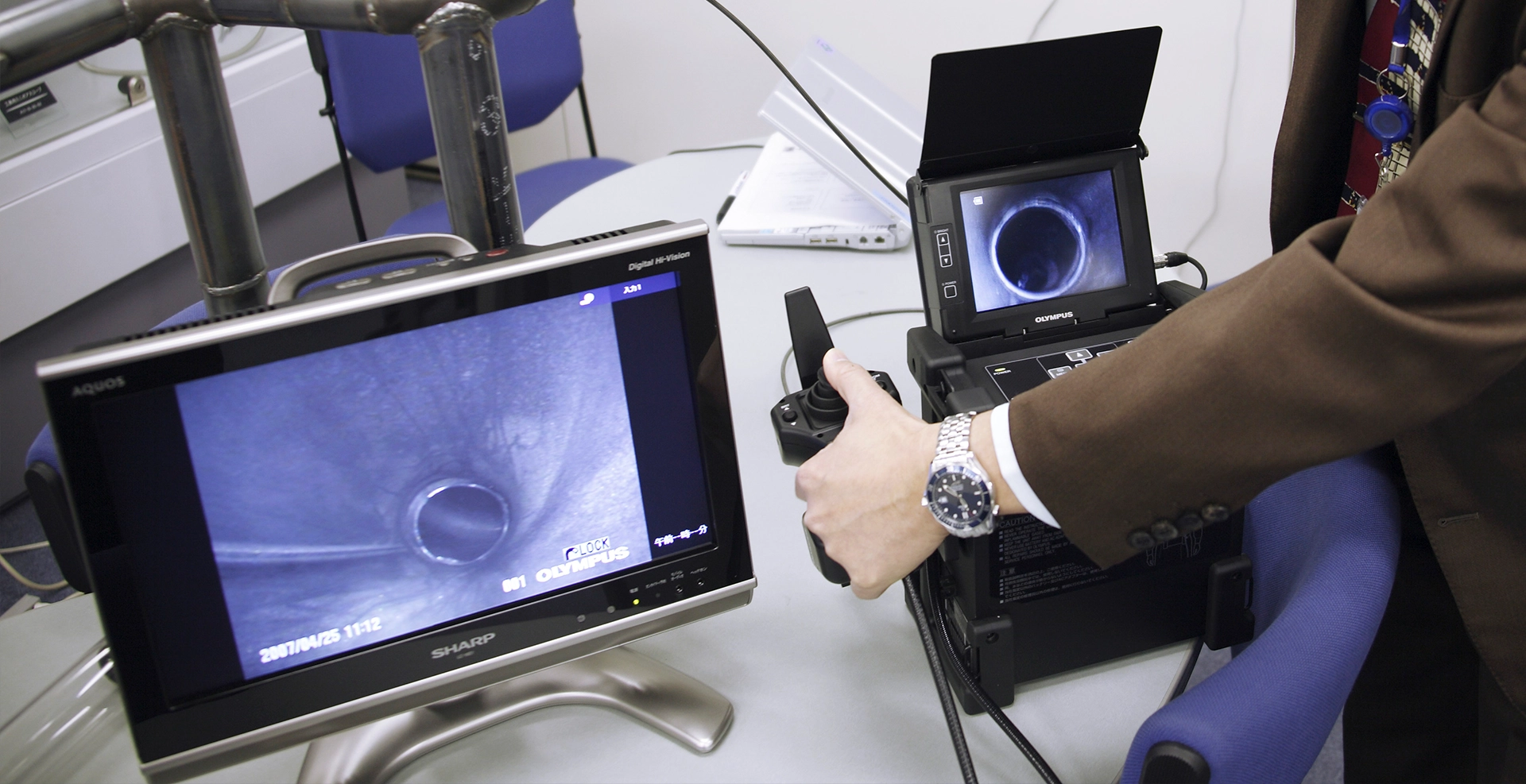 배관명가 선택 이유 - 정밀 내시경 검사