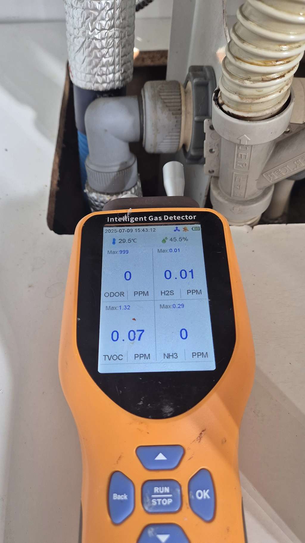 냄새측정기 - 하수구 내시경검사 무료